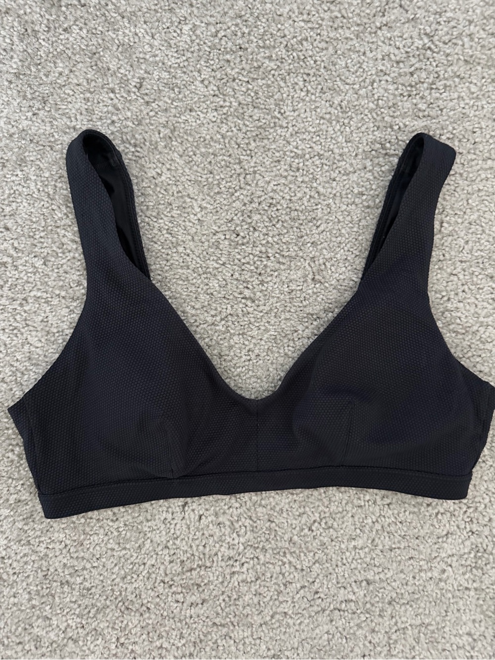 lululemon athletica Black Wireless Bikini Top